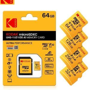 Kodak 64gb and 32GB micro SD card 4K ultra memory card